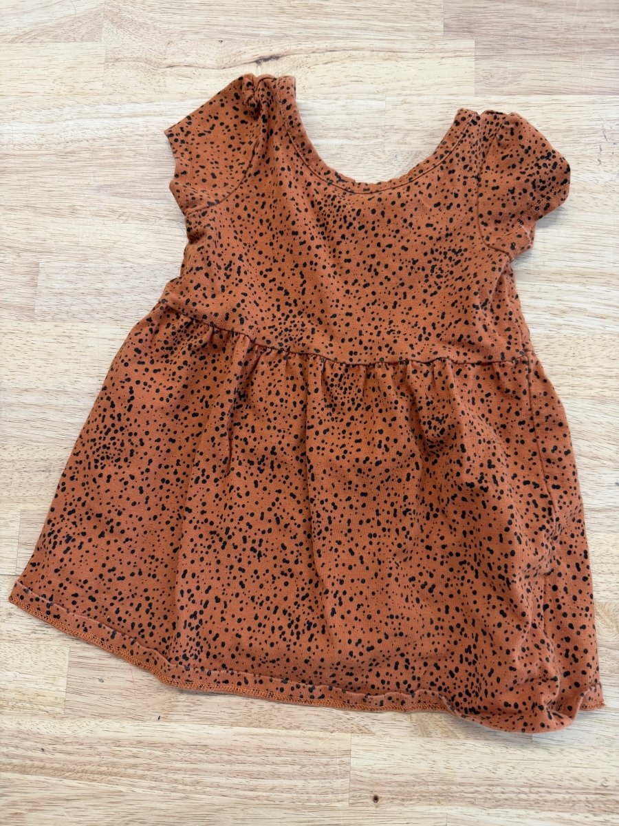 Gap Favourite Dress Cheetah Print | 12 - 18M - Nest and Sprout - Consignment