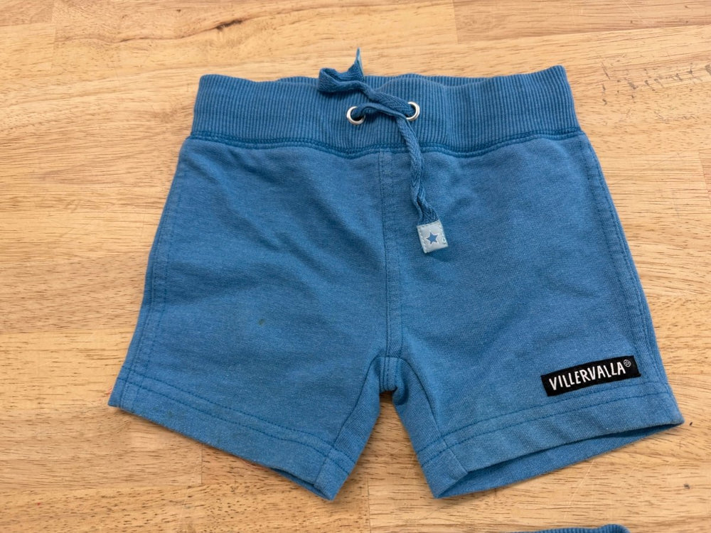 Villervalla Terry Shorts Blue | Size 74 - Nest and Sprout - Consignment