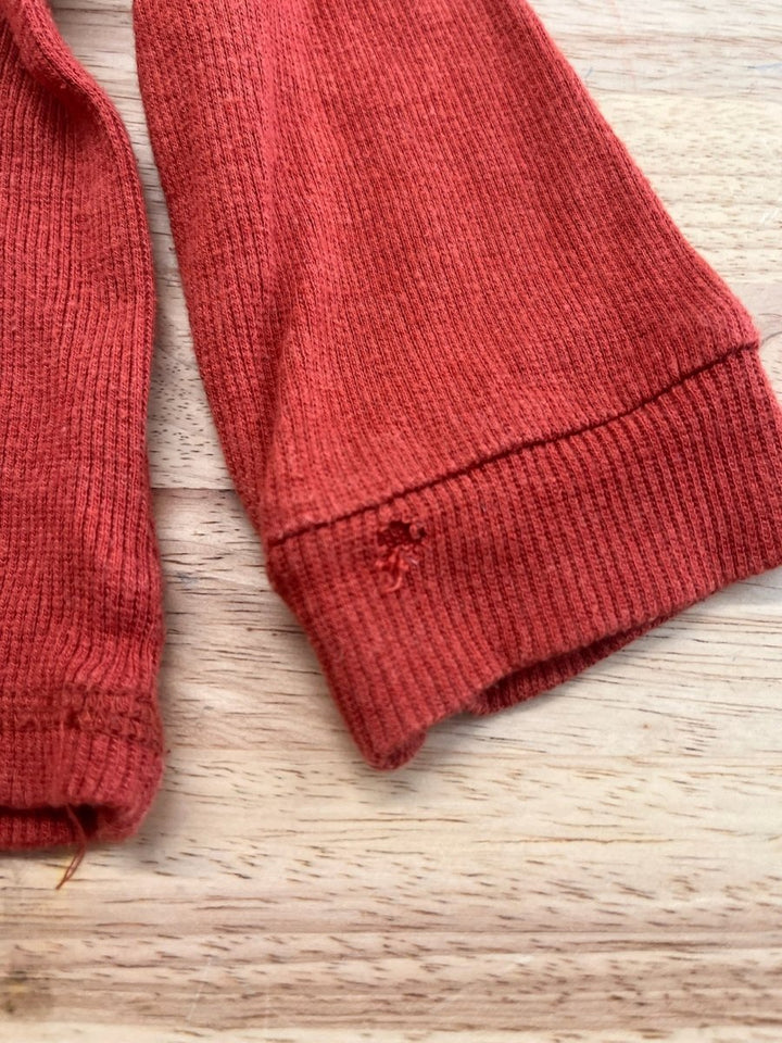 Haven Kids 12-18M PLAY Burnt Orange Ribbed Top - Nest and Sprout-Consignment