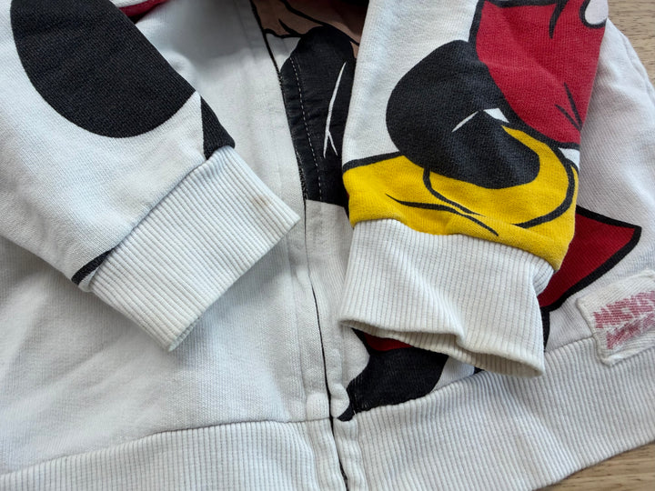 Zara Mickey Mouse Zip Sweatshirt | 3-4Y