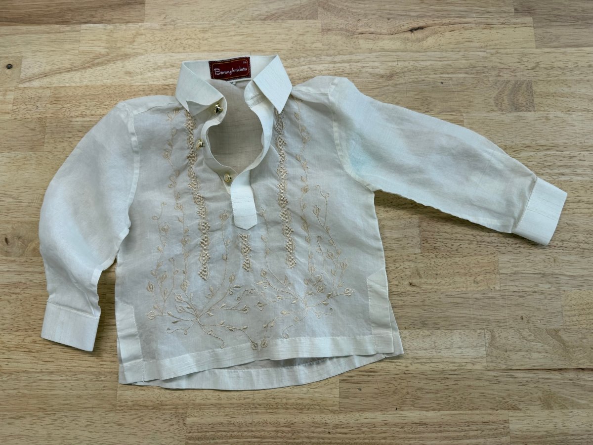 Baron Lumban Embroidered Shirt | 12 - 18M - Nest and Sprout - Consignment