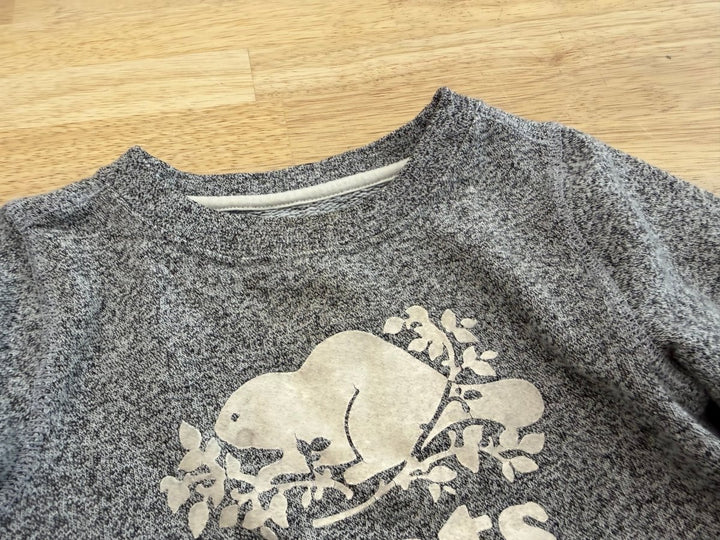 Roots Heather Grey Logo Shirt | 18 - 24M - Nest and Sprout - Consignment