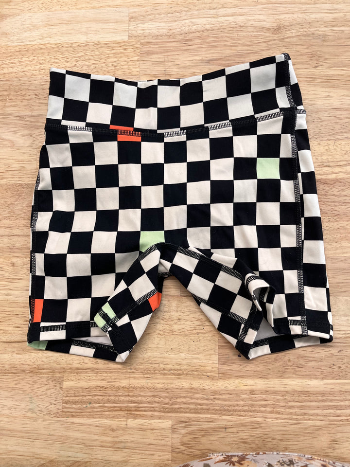 Fabletics Kids 8 High-Waisted Shorts Imperfect
