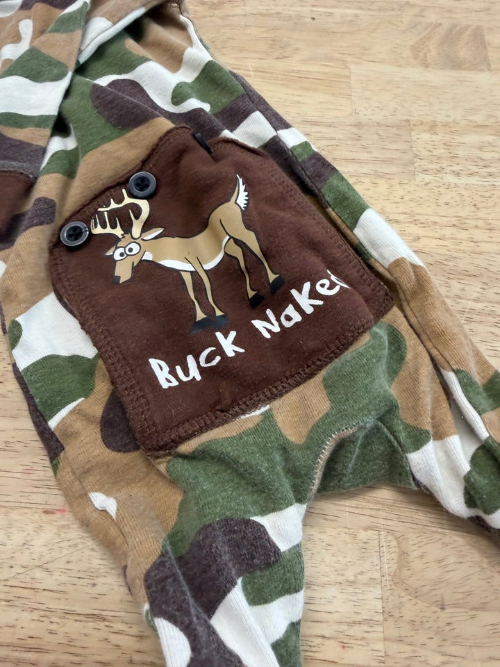 Lazy One Camo Romper Sleeve | 0 - 3M - Nest and Sprout - Consignment
