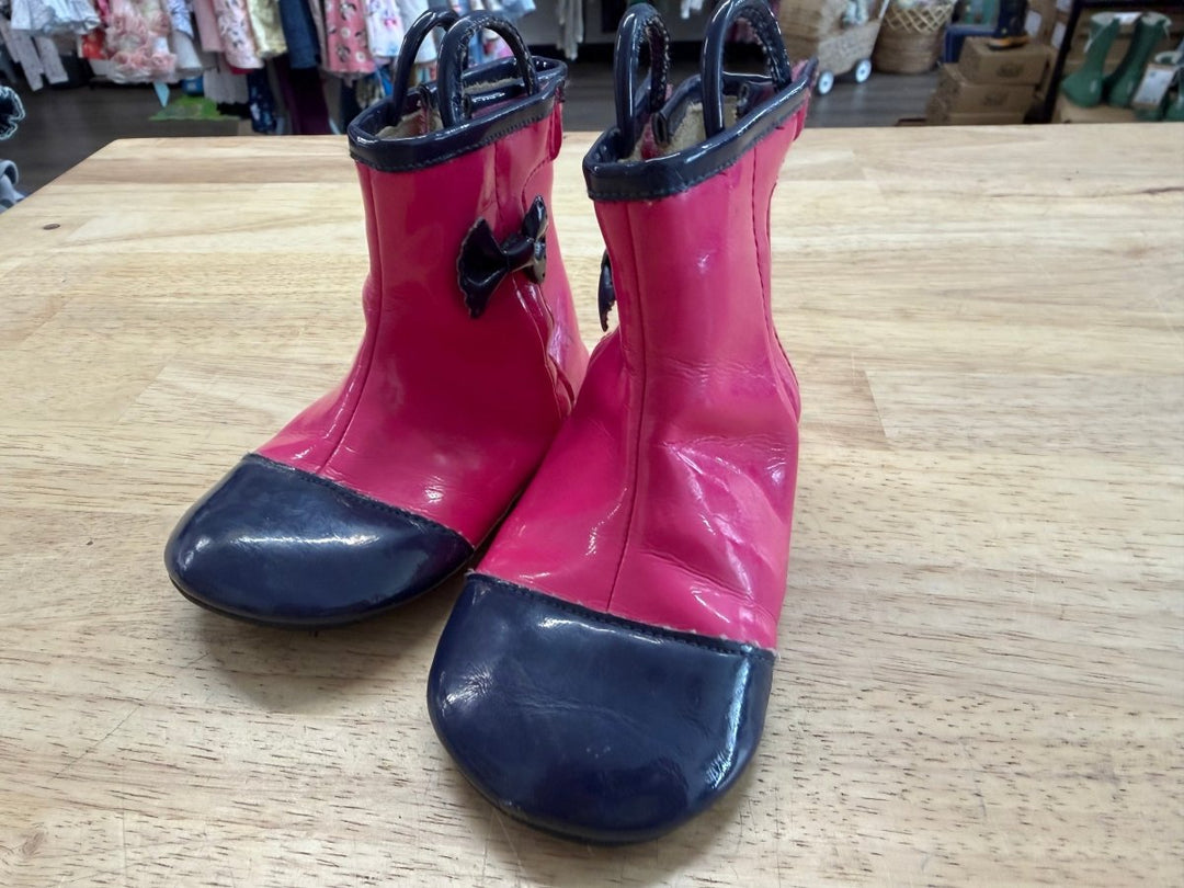Robeez Soft Sole Booties Bright Pink | Size 5 - Nest and Sprout - Consignment