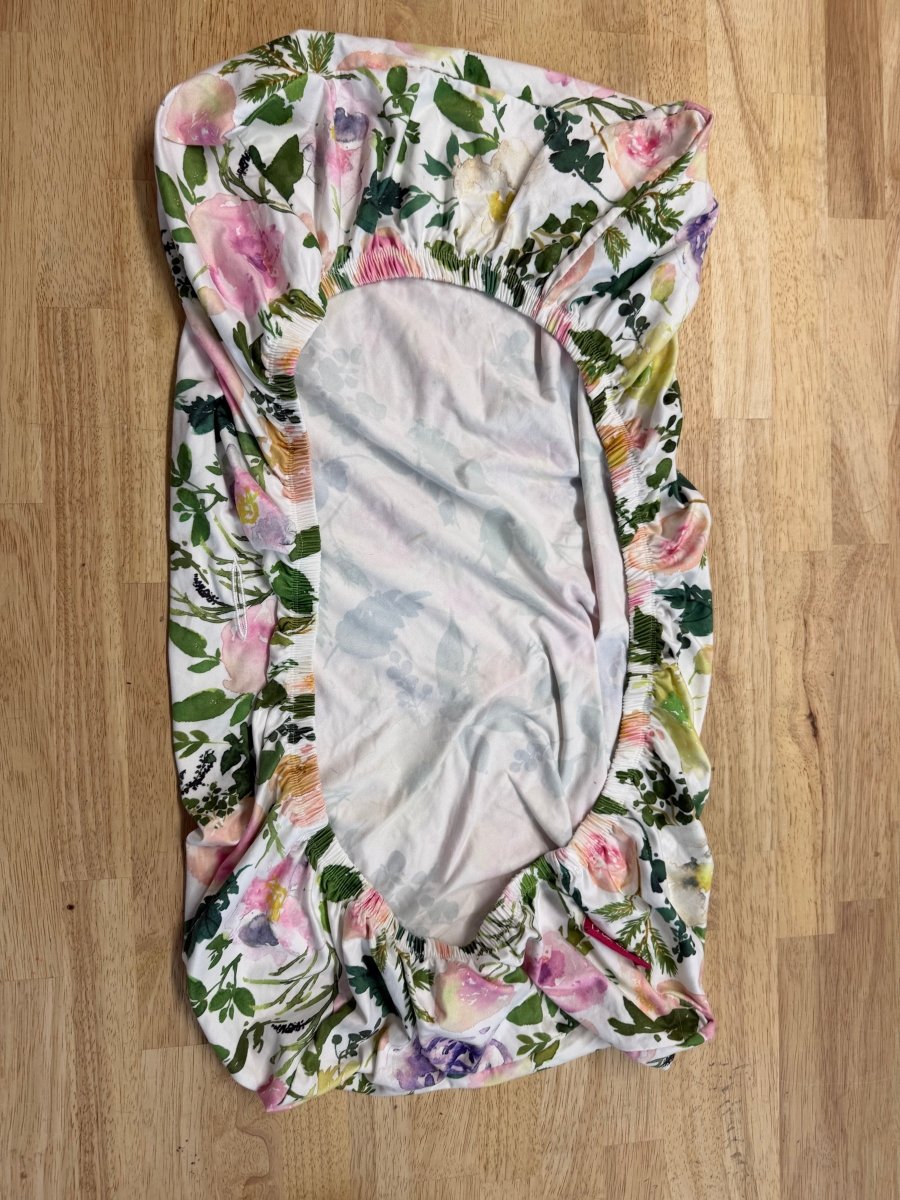 Change Pad Cover | Watercolour Print - Nest and Sprout - Consignment