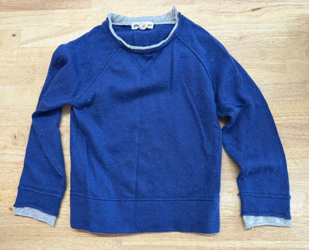 Appaman Knit Sweater – 5 | Royal Blue Wool Blend | Play - Nest and Sprout - Consignment