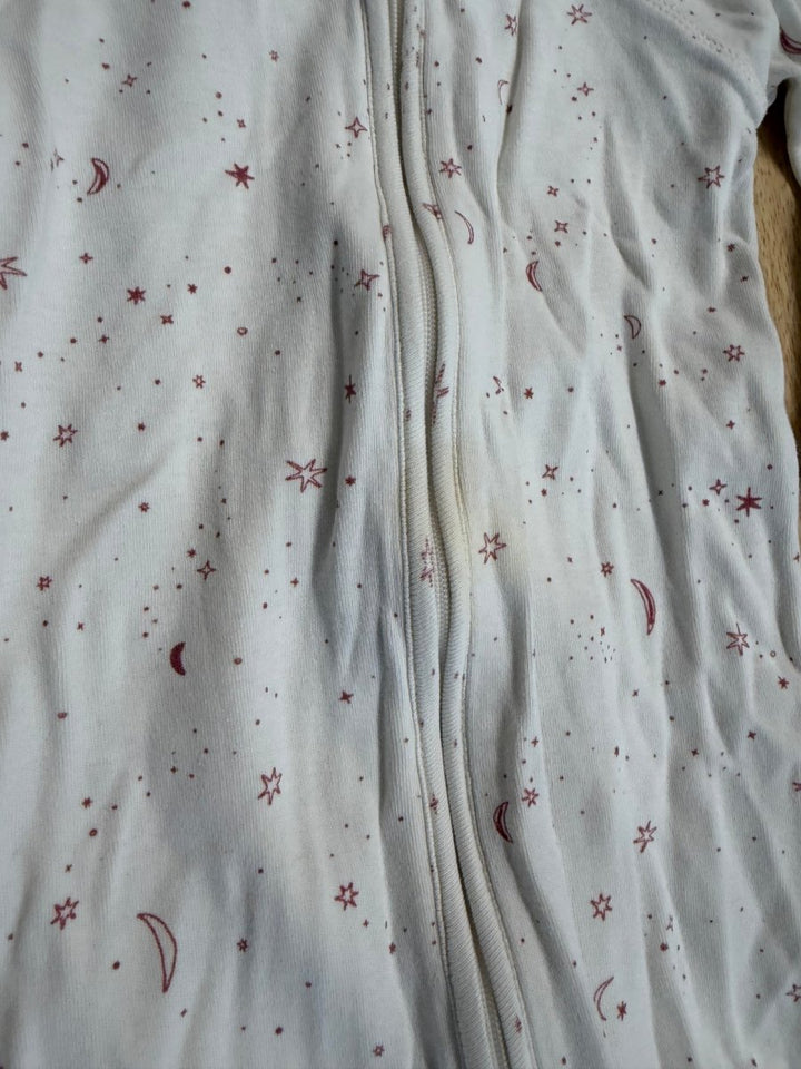 Pehr Sleeper – 12–18M | Cream Red Star Print | Play - Nest and Sprout - Consignment