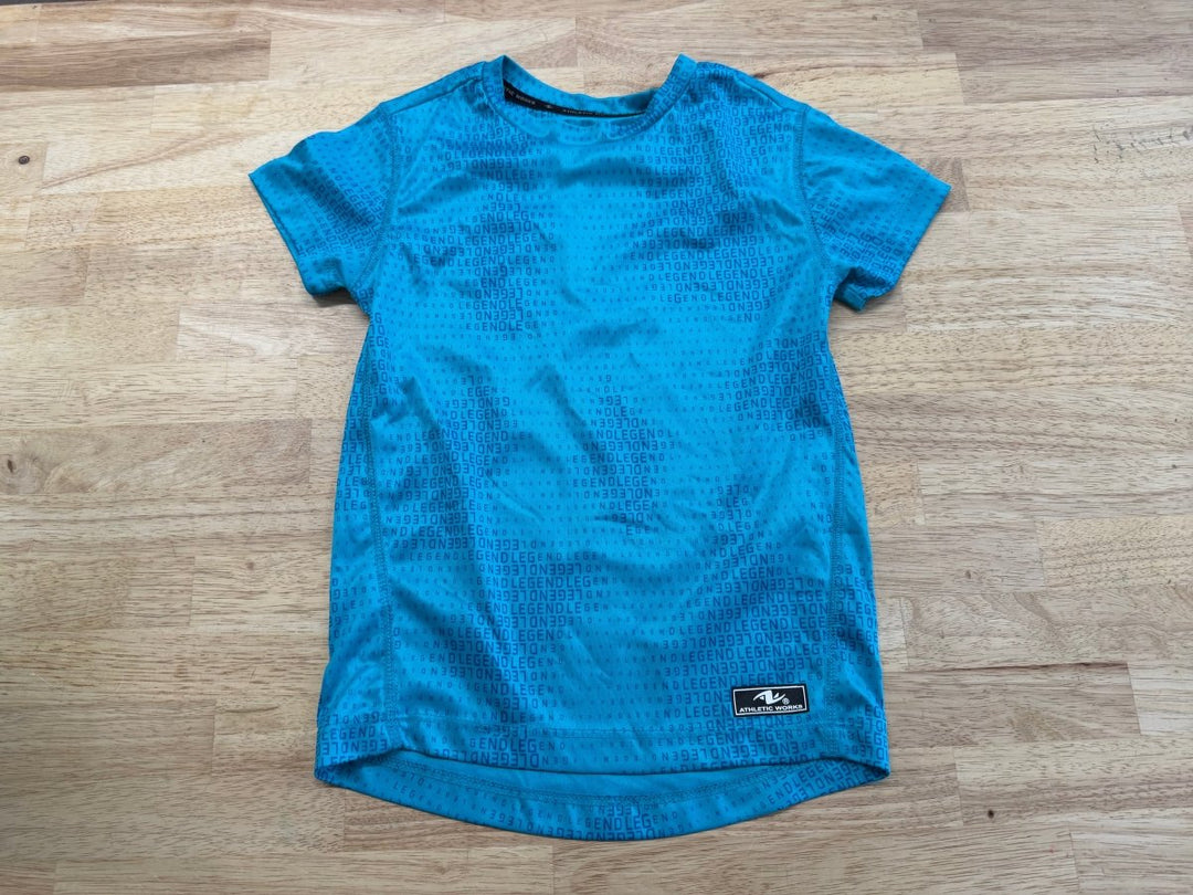 Athletic Works Active Top – 4–5Y | Turquoise - Nest and Sprout - Consignment
