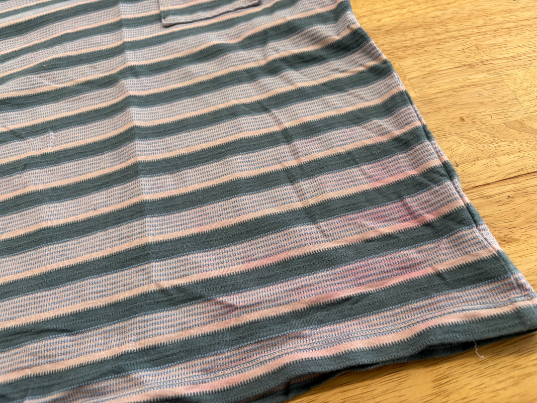 Old Navy Stripe Tee – Size 10-12 Pink & Navy