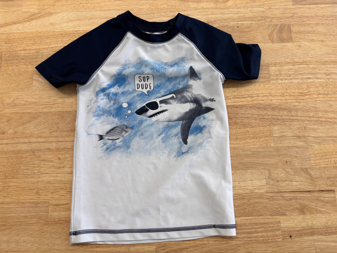 George Rash Guard – Size 6 Shark Print