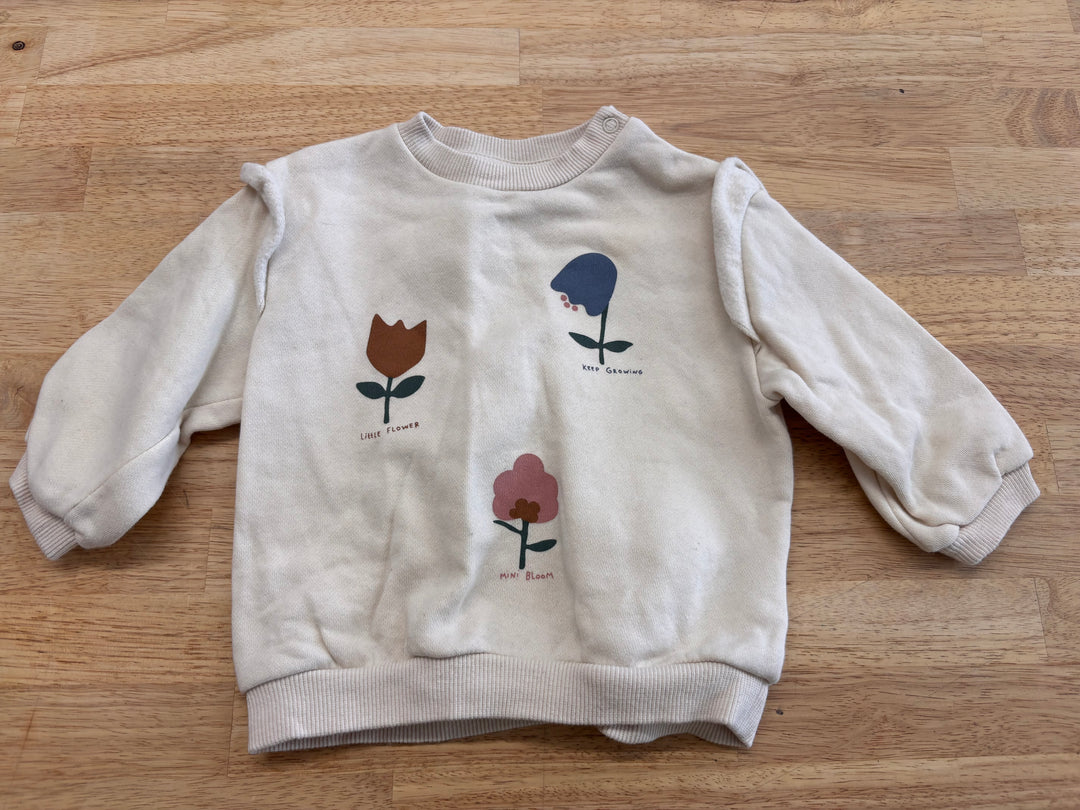 H&M Sweater – Size 9M Floral Print