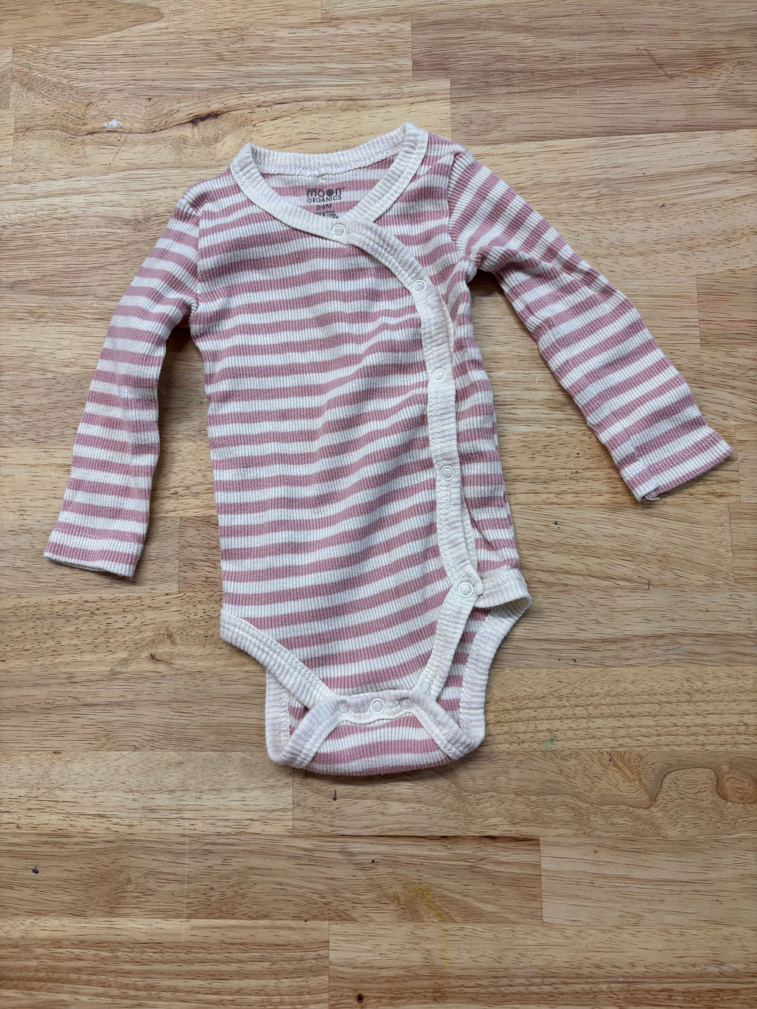 Rabbit Moon Organics Kimono Bodysuit – 0-3 Months