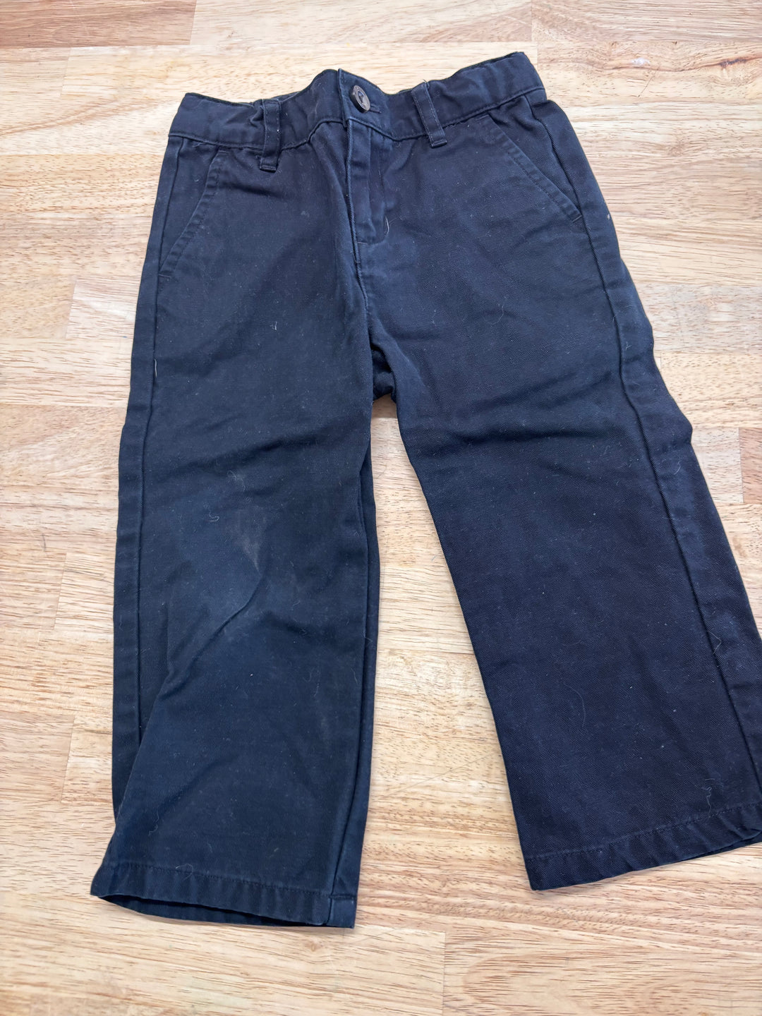 Janie & Jack Chino Pants – Size 18-24M Black