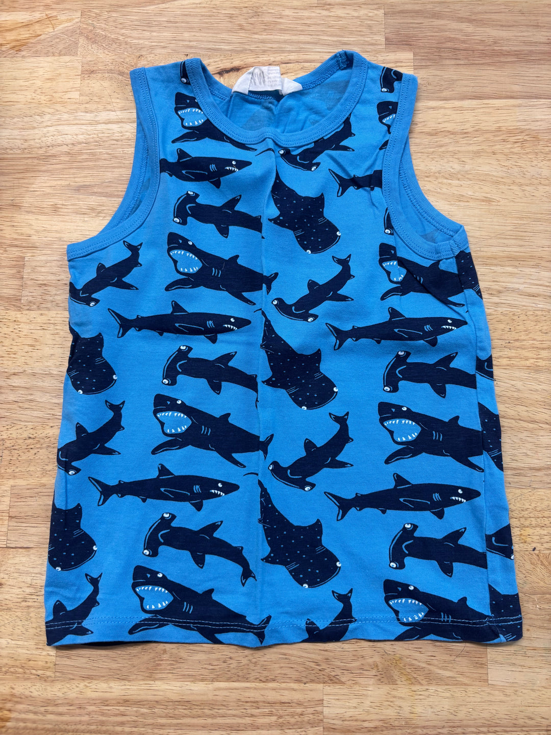 H&M Tank Top – Size 4-6 Hammerhead Shark Print