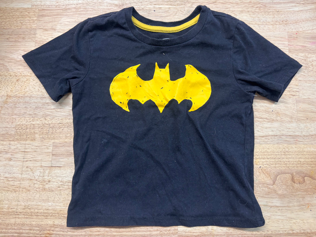 Batman T-Shirt – Size 5 Black Logo