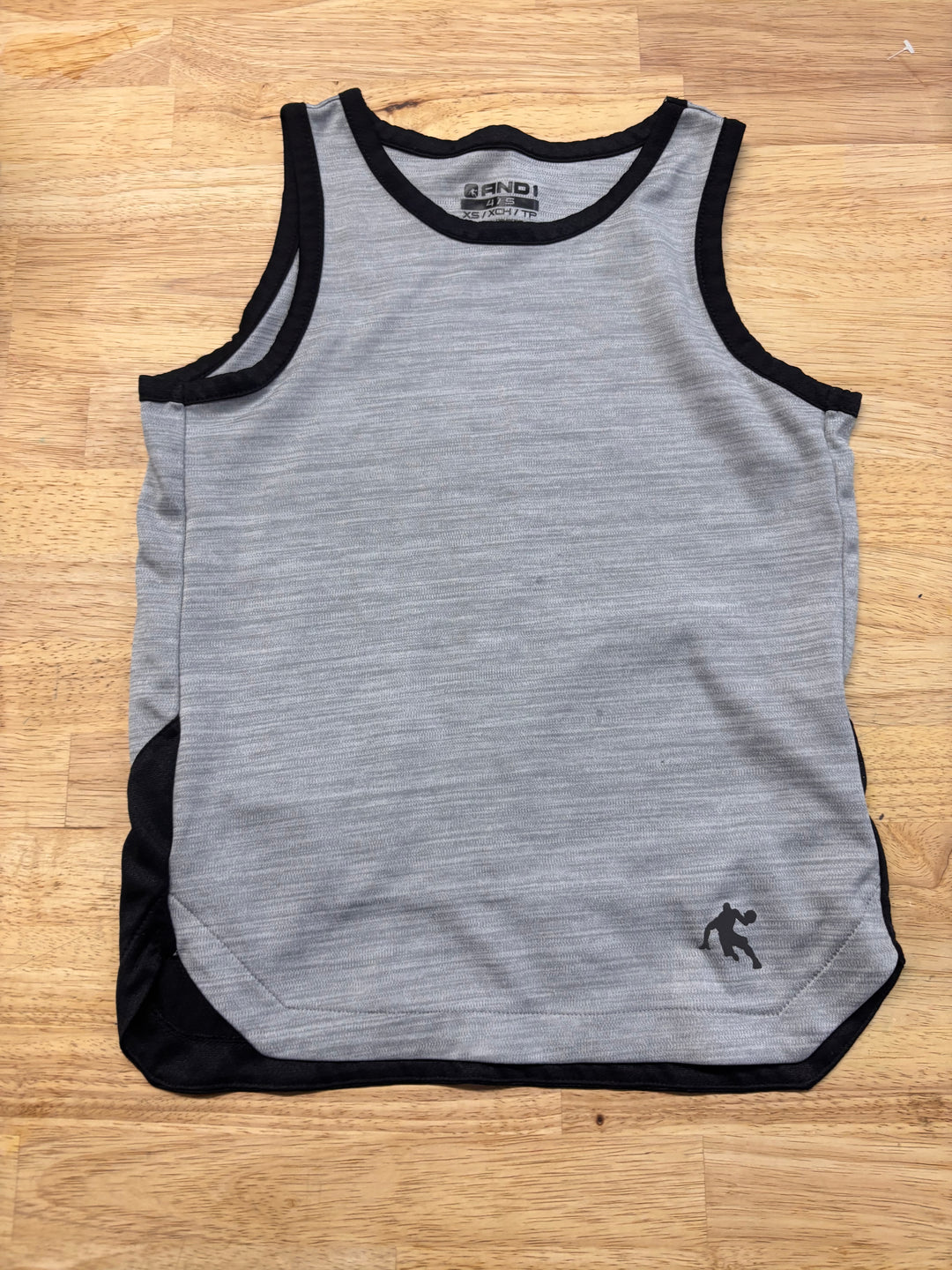 Andi Tank Top – Size 4/5 XS Grey & Black