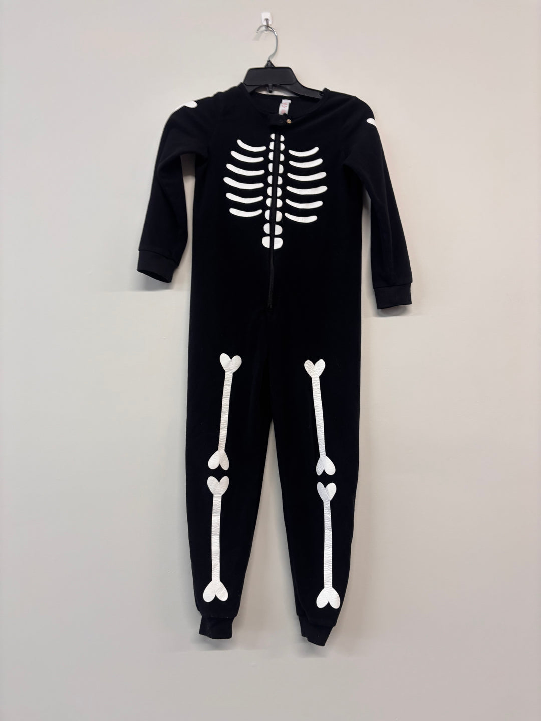 Joe Fresh Fleece One-Piece – Size 7/8 Skeleton