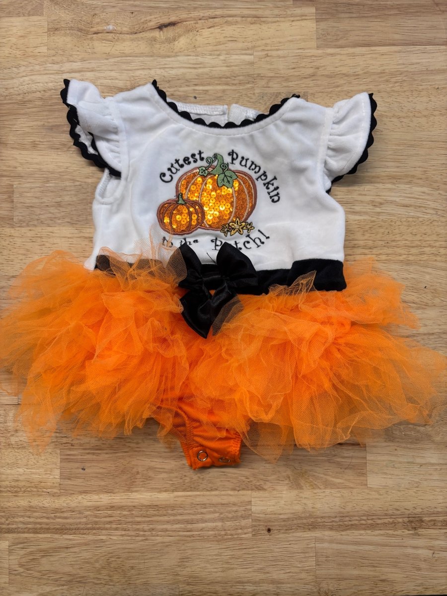 Hallows Eve Dress – Size 9-12M Pumpkin Patch - Nest and Sprout-Consignment