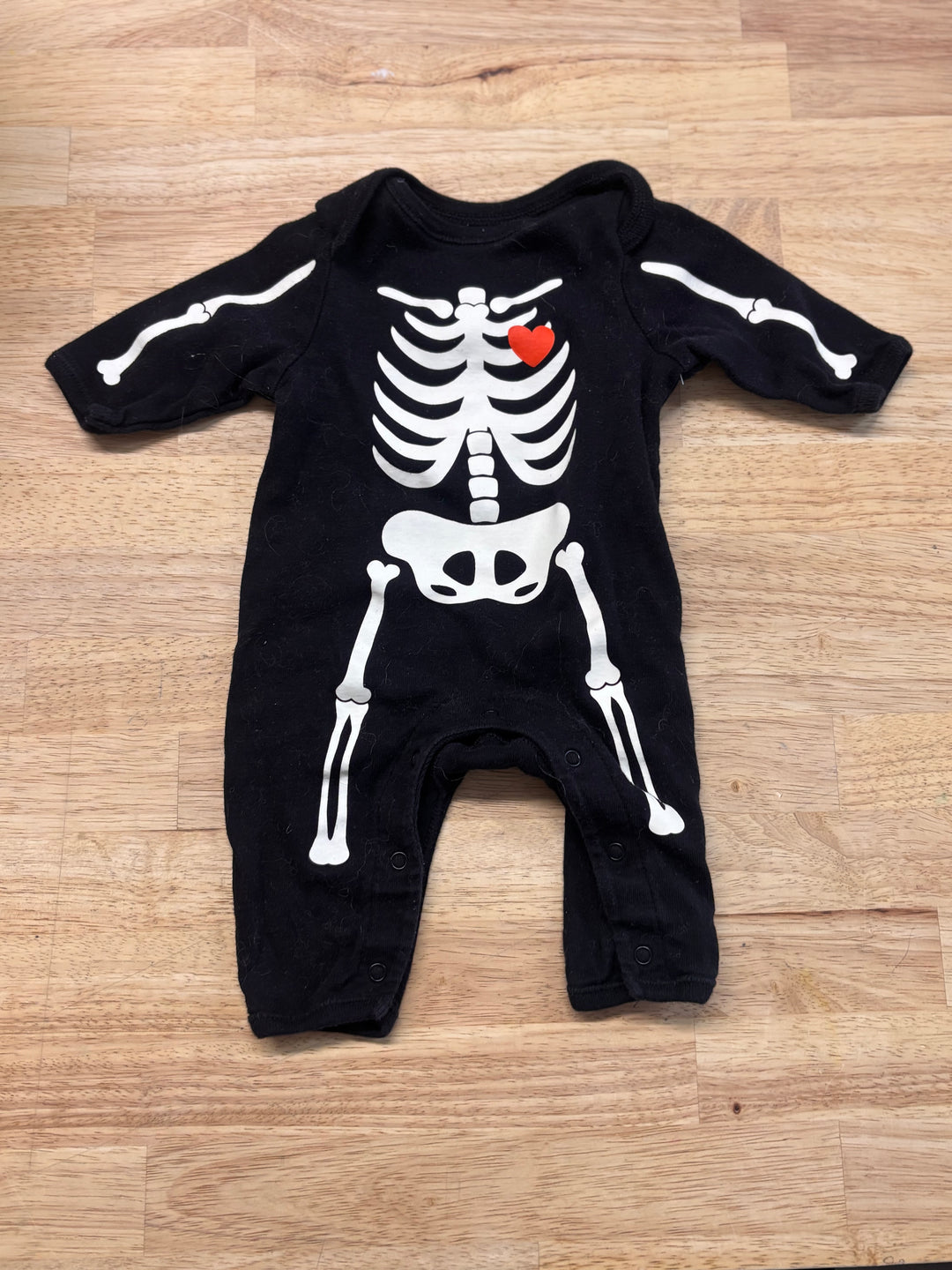 Old Navy Romper – Newborn Skeleton