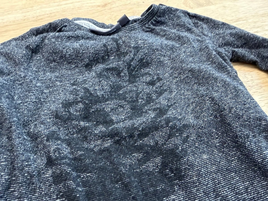 Romy & Aksel Long Sleeve Shirt – Size 34 | Black - Nest and Sprout - Consignment