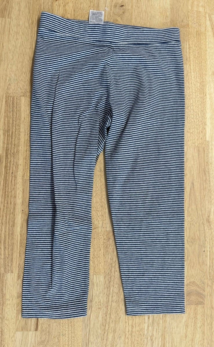 Gap Kids Capri Leggings – Size 10/12 | Blue Striped - Nest and Sprout - Consignment