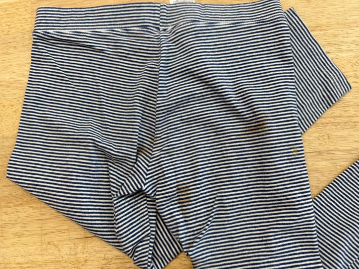 Gap Kids Capri Leggings – Size 10/12 | Blue Striped - Nest and Sprout - Consignment