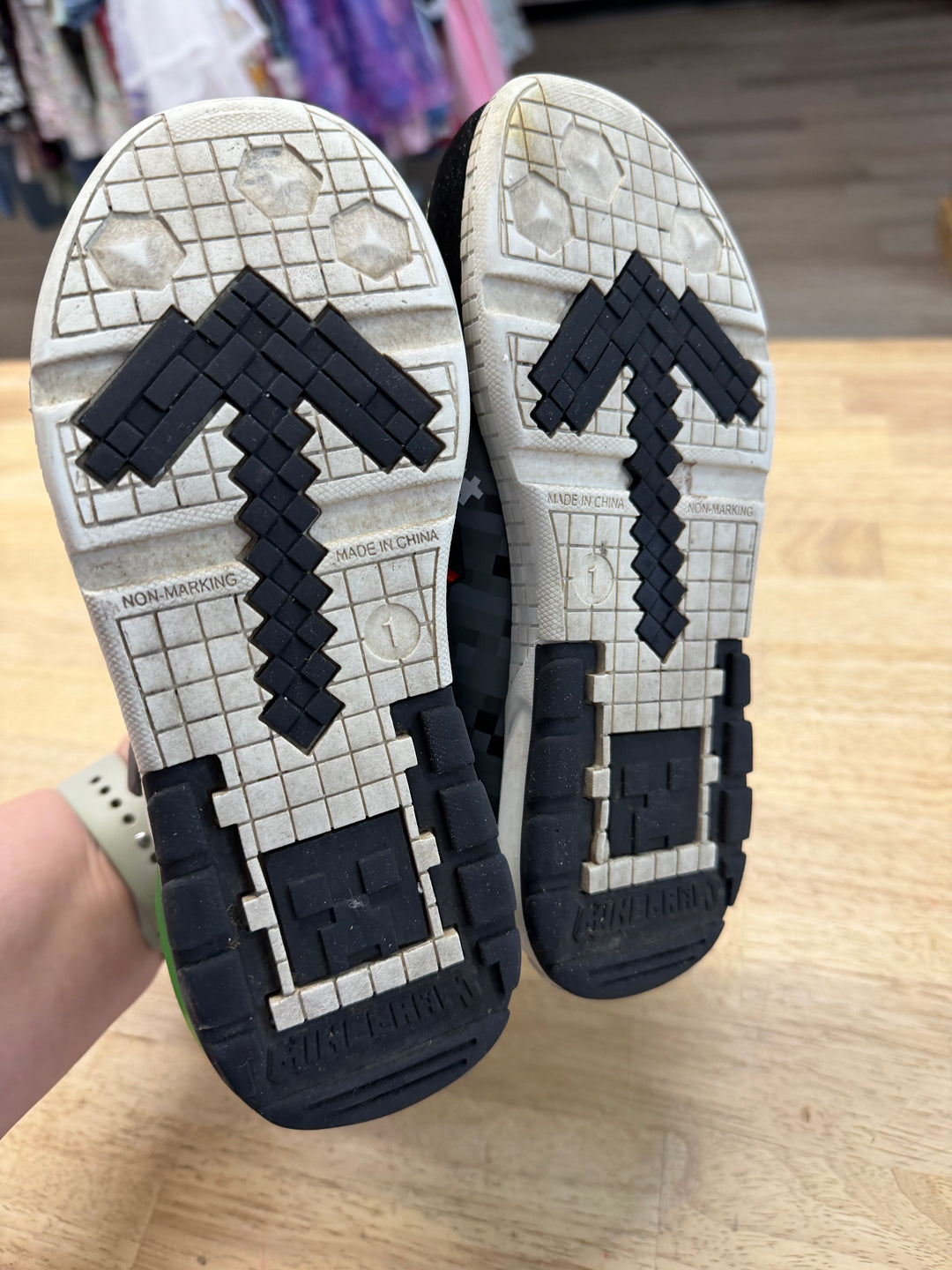 Minecraft Velcro Sneakers – Size 13