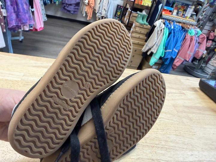 George Tie-Up Sneakers – Size 13 | Black