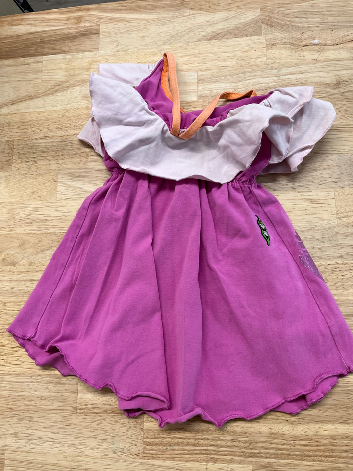 Peekaboo Beans Size 2 Purple SEASHORE DRESS