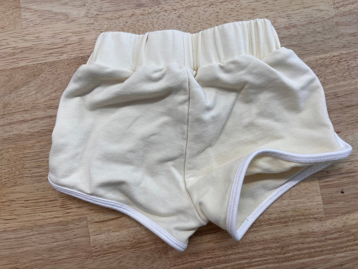 LTL PPL Shorties – Buttercream Yellow - Nest and Sprout - Consignment