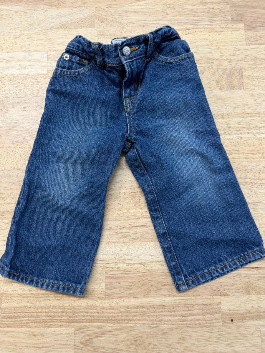 Children's Place Bootcut Jeans – 18M | Snap Button - Nest and Sprout - Consignment