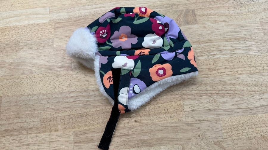 Jan & Jul Wildflower Trapper Hat – S (3–9M) - Nest and Sprout - Consignment