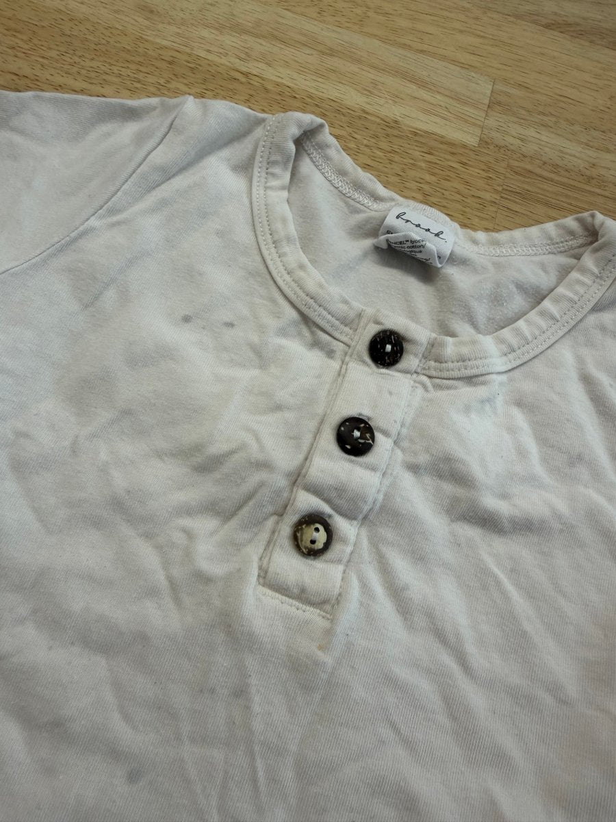 Brook Apparel White Shirt – 2T | Made in Canada - Nest and Sprout - Consignment