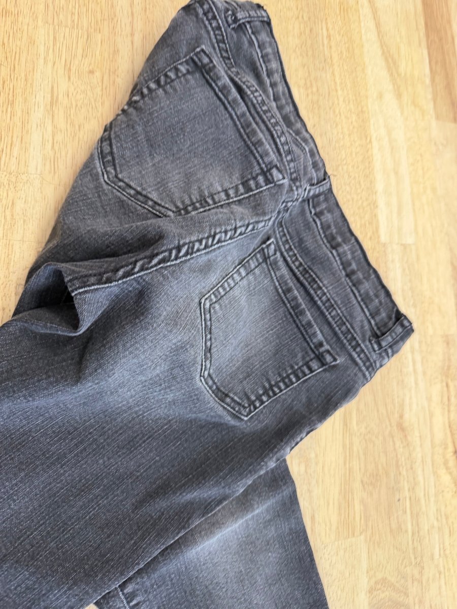 Children's Place Skinny Jeans – Size 12 | Black Grey - Nest and Sprout - Consignment