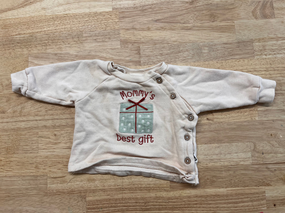 Rabbit + Bear 3-6M Sweatshirt