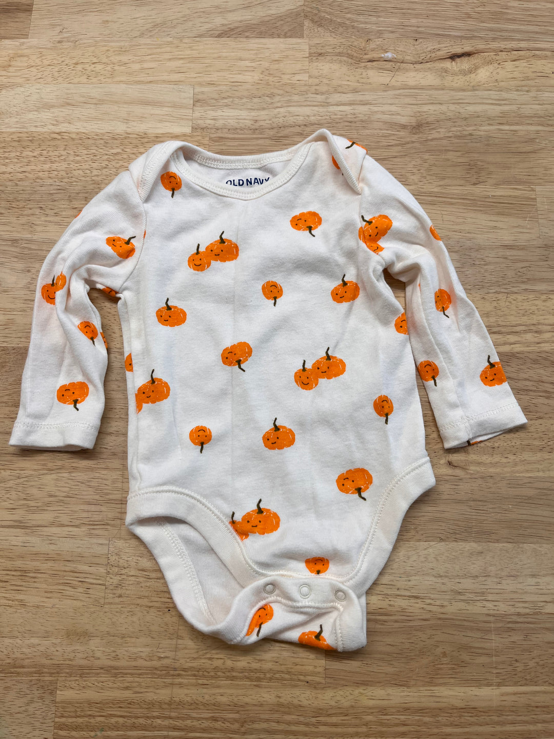 Old Navy 0-3M Halloween Bodysuit - Cream