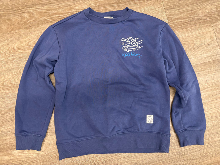 Keith Haring 14/16 Blue Pullover Sweatshirt