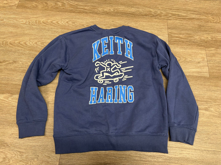 Keith Haring 14/16 Blue Pullover Sweatshirt