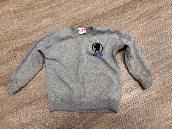 Marvel Size 4 Black Panther Sweatshirt