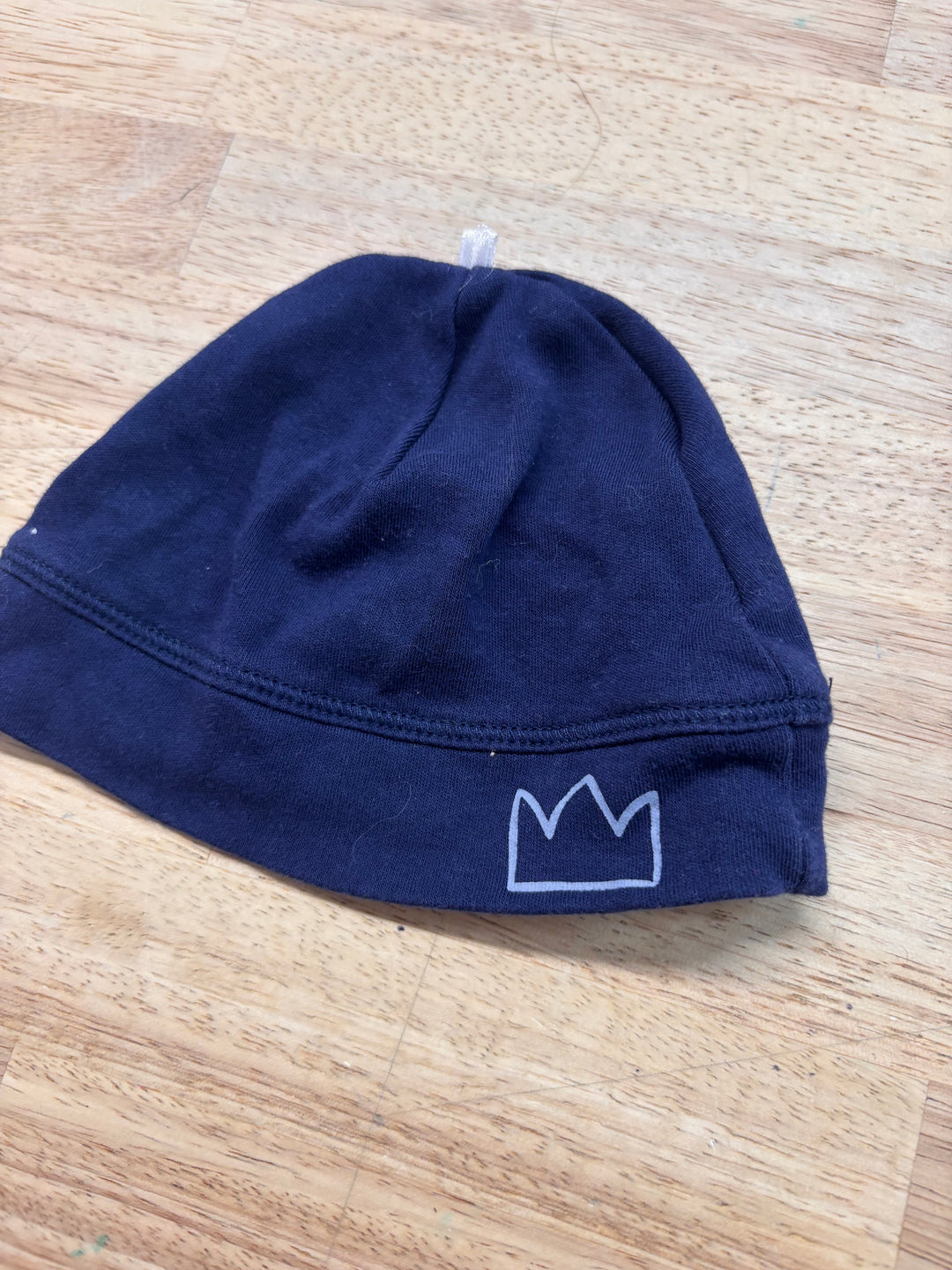 Petit Lem 6-9M Baby Blue Knit Hat