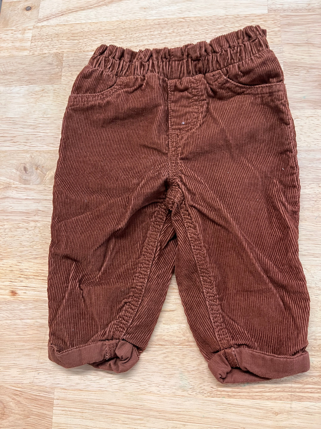 Carters 6M Corduroy Pants - Dark Brown