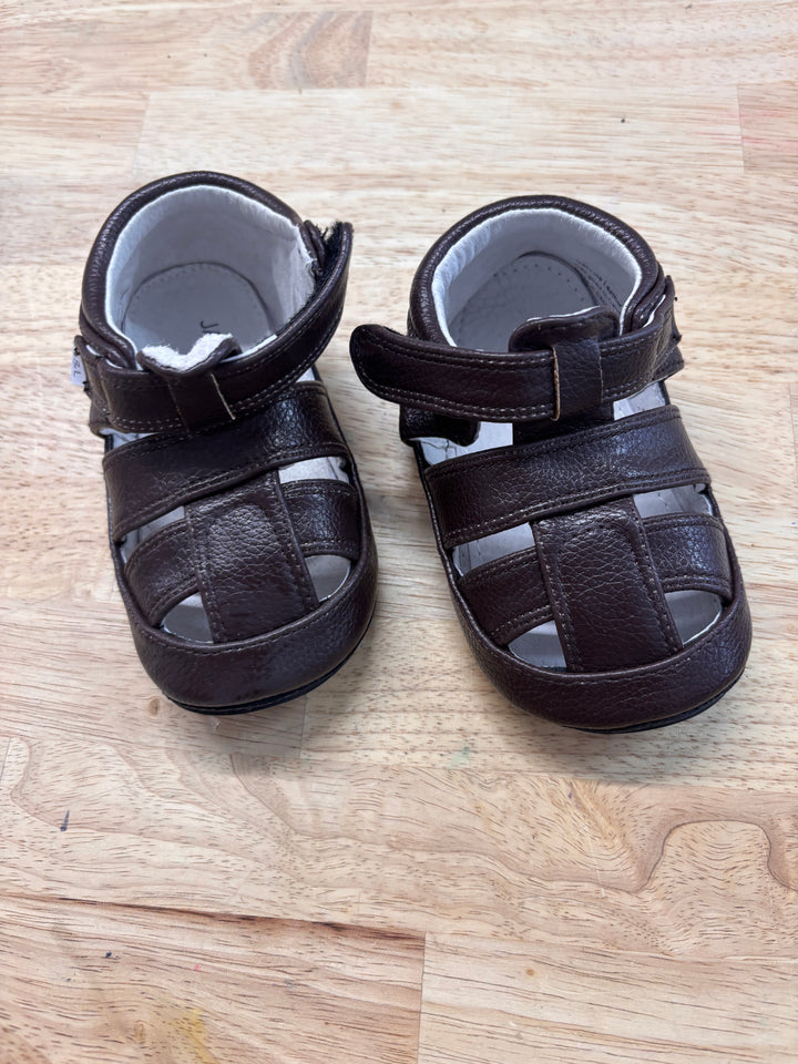 Jack & Lily 30-36M Dark Brown Sandals - NWOT