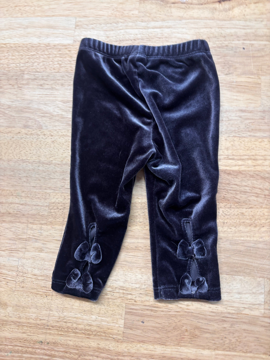 Old Navy Velour Leggings – Black – 3-6M