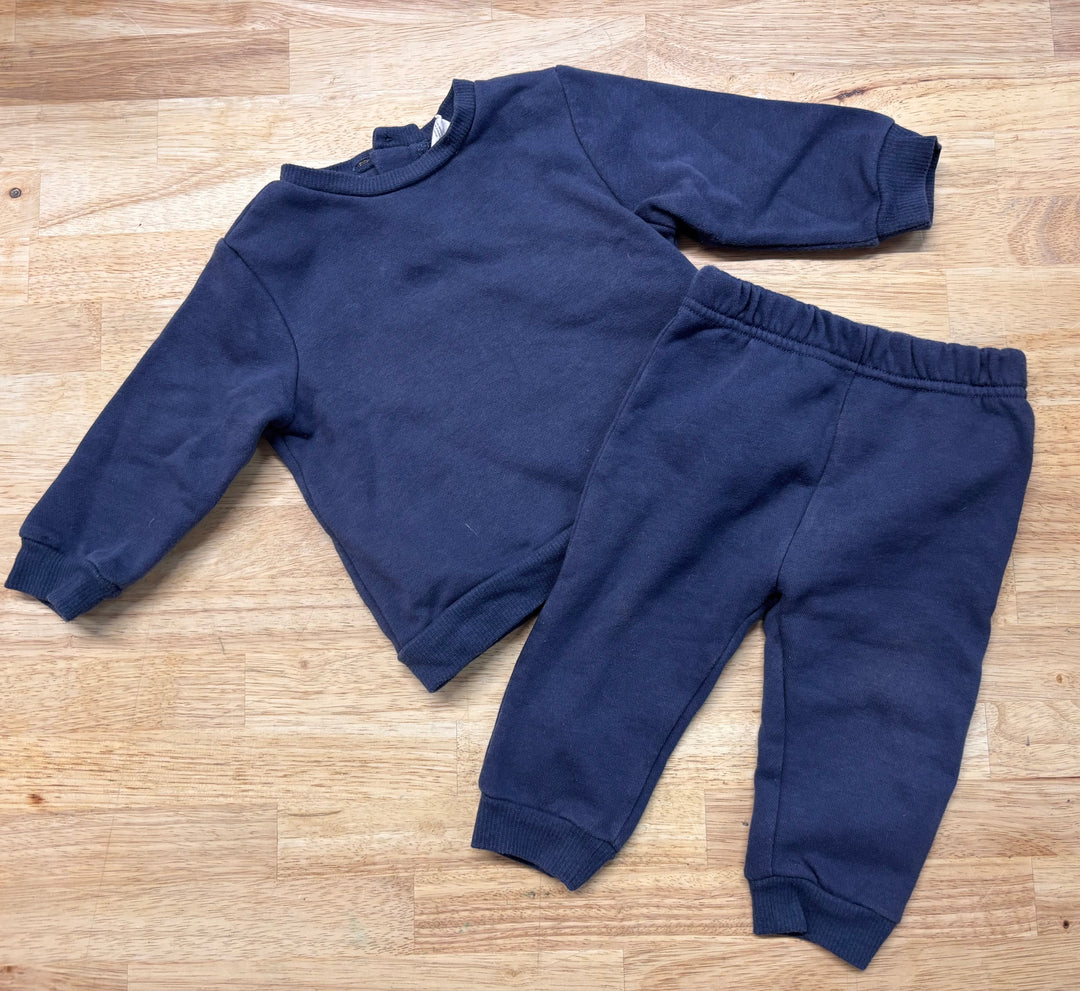 PL Baby Sweatsuit Set – Blue – 9M