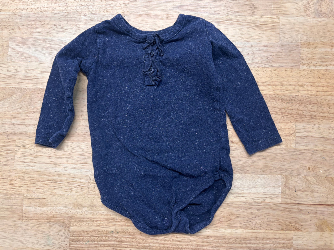 OshKosh Sparkle Ruffle Top – Size 12M