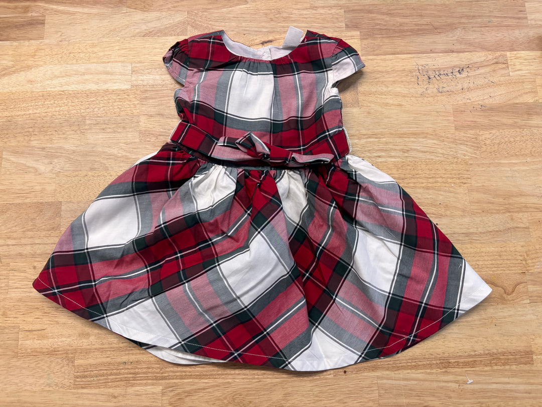 Carter’s Plaid Special Occasion Dress – Size 2T