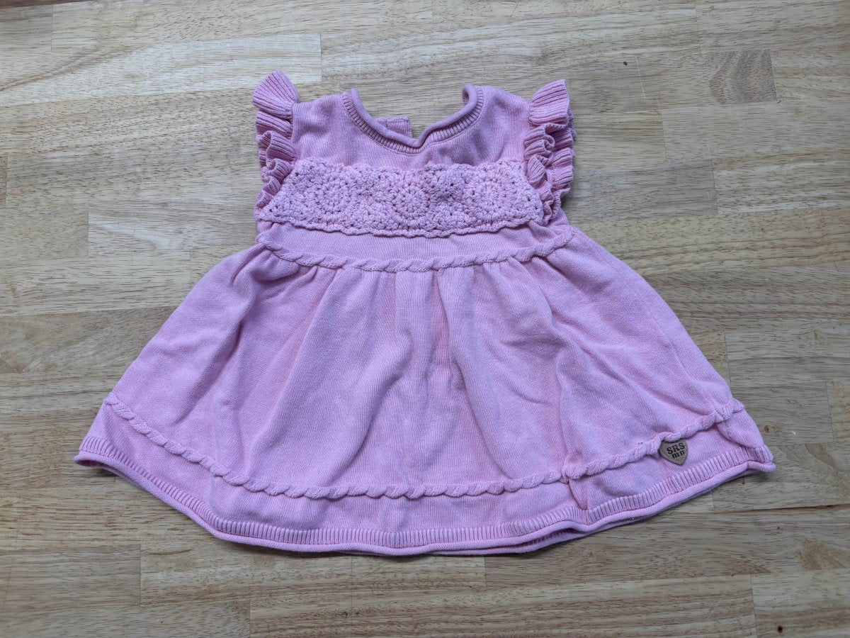 Souris Mini Knit Dress – 6–9M - Nest and Sprout - Consignment