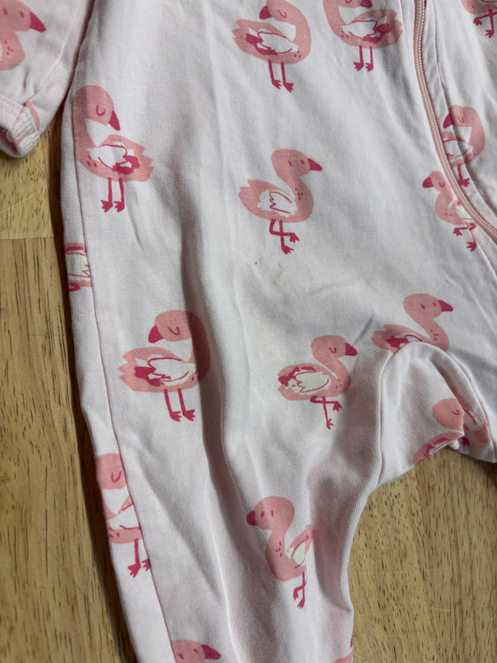 Souris Mini Sleeper – Flamingo Print – 6-9M