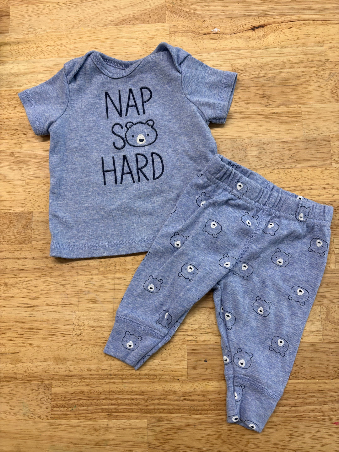 Child of Mine 0-3 Months Set (‘Nap So Hard’)